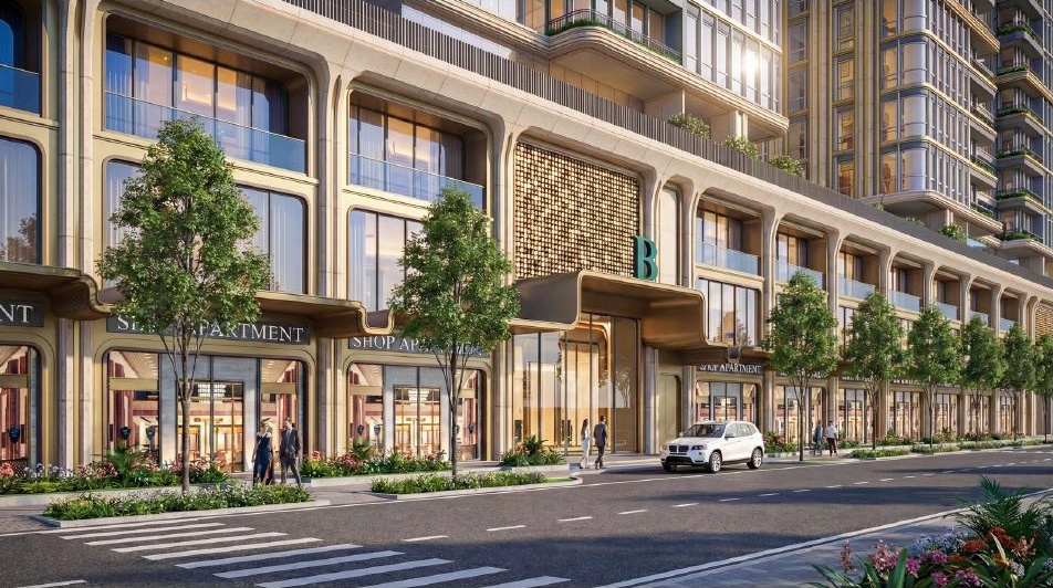 Góc phố shop apartment Savila ban ngày 4