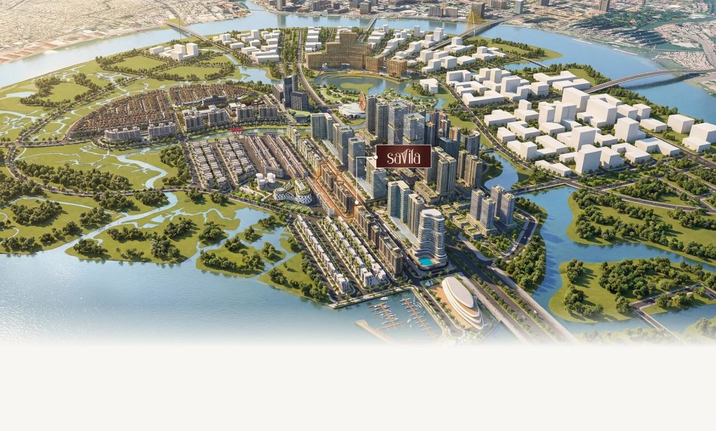 Toàn cảnh khu đô thị Sala nhìn từ trên cao, khu vực trước đây gọi là Sala Quận 2, nay thuộc phường An Khánh, TP.HCM
